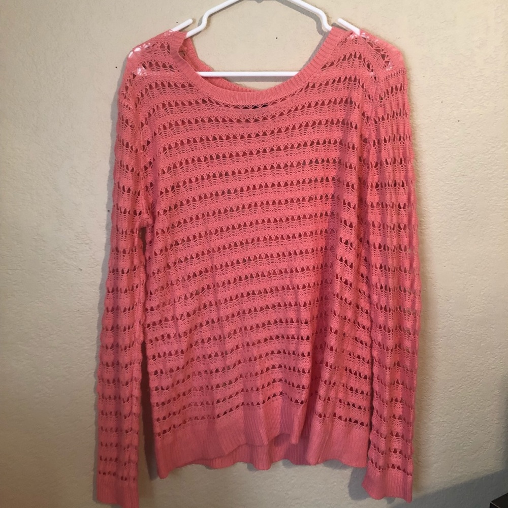 Pink sweater